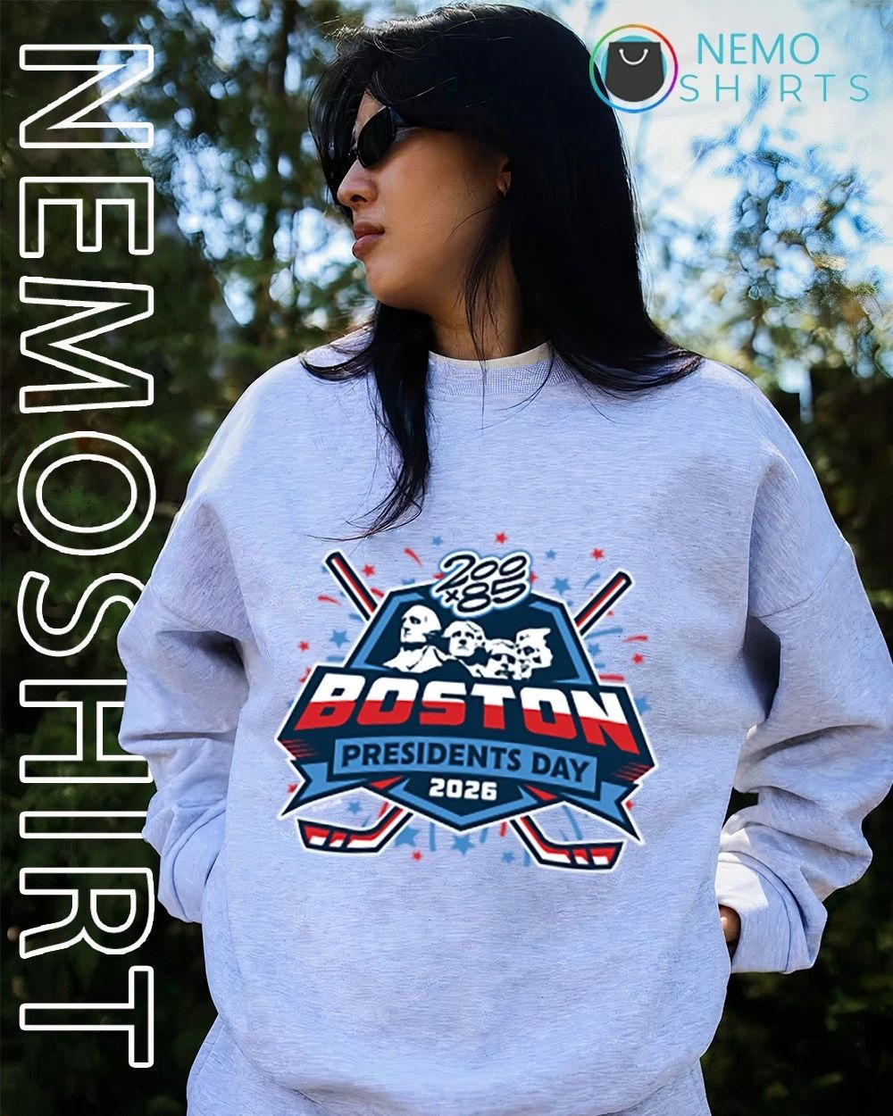 Boston Presidents Day 200×85 Tournament Series 2026 shirt