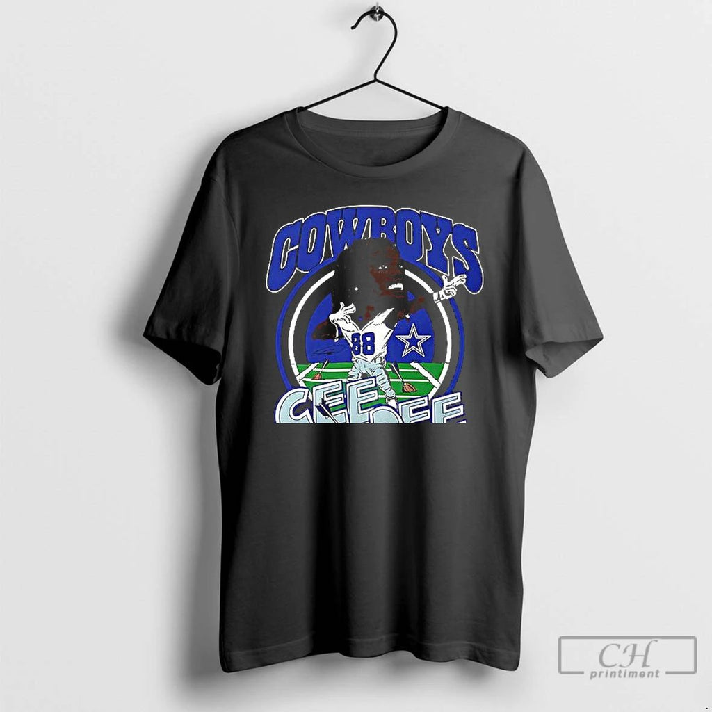 Premium Dallas Cowboys Ceedee Lamb Caricature Player Graphic T Shirts