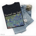 Retro Night Sky Painting Shirt Vintage Artistic Graphic Tee