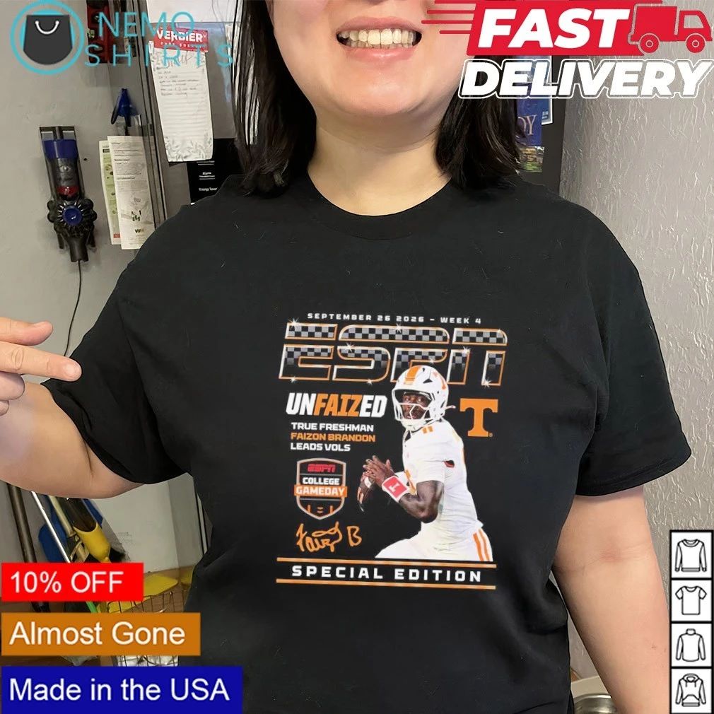Faizon Brandon Unfaized Leads Tennessee Vols Special Edition 2026 shirt