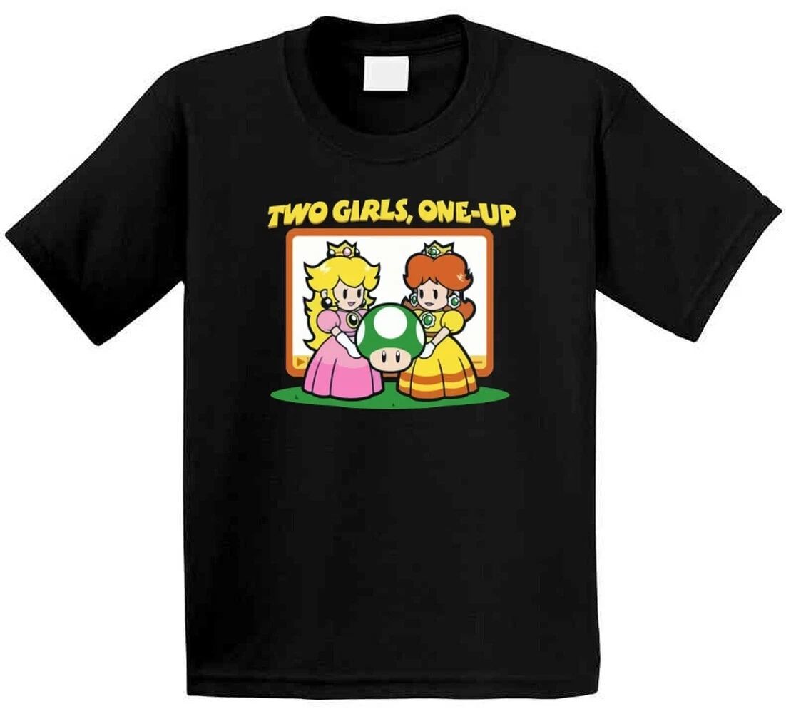 Two s 1 Up Funny Video Game T Shirt | HOT ITEM