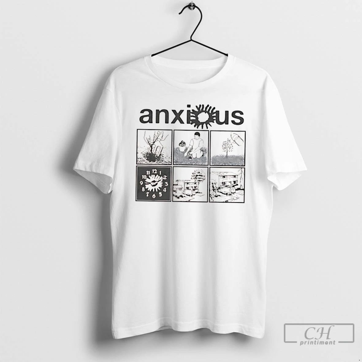 Classic Anxious Band Sequence Of Events T Shirts