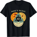 Life Universe Everything 42 Science Fiction Space Lovers T-Shirt