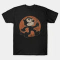 Felix The Cat Distressed Graphic T Shirt Full Size S-5XL