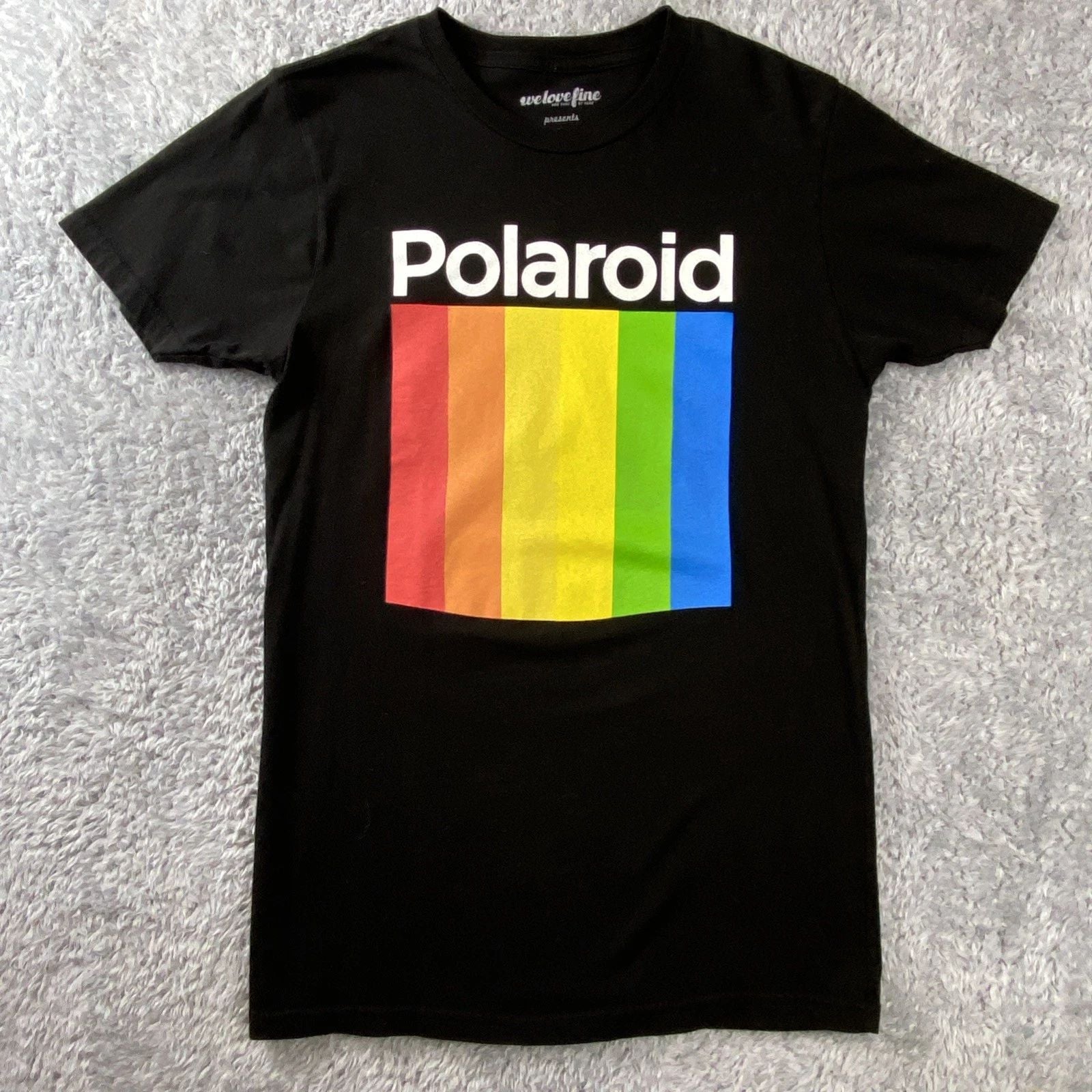 Retro Polaroid T-Shirt Size Small 100% Premium Cotton Soft Trendy