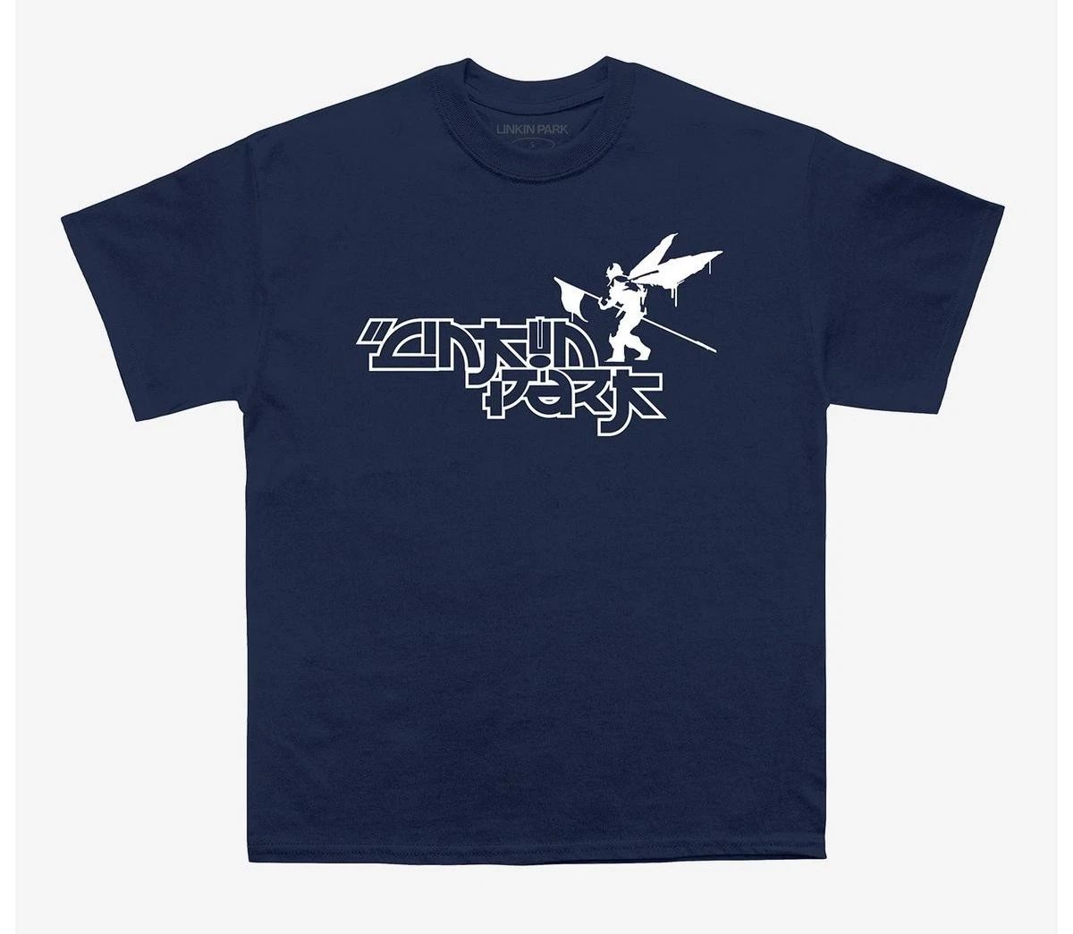 Linkin Park Crawling  Navy T-Shirt New