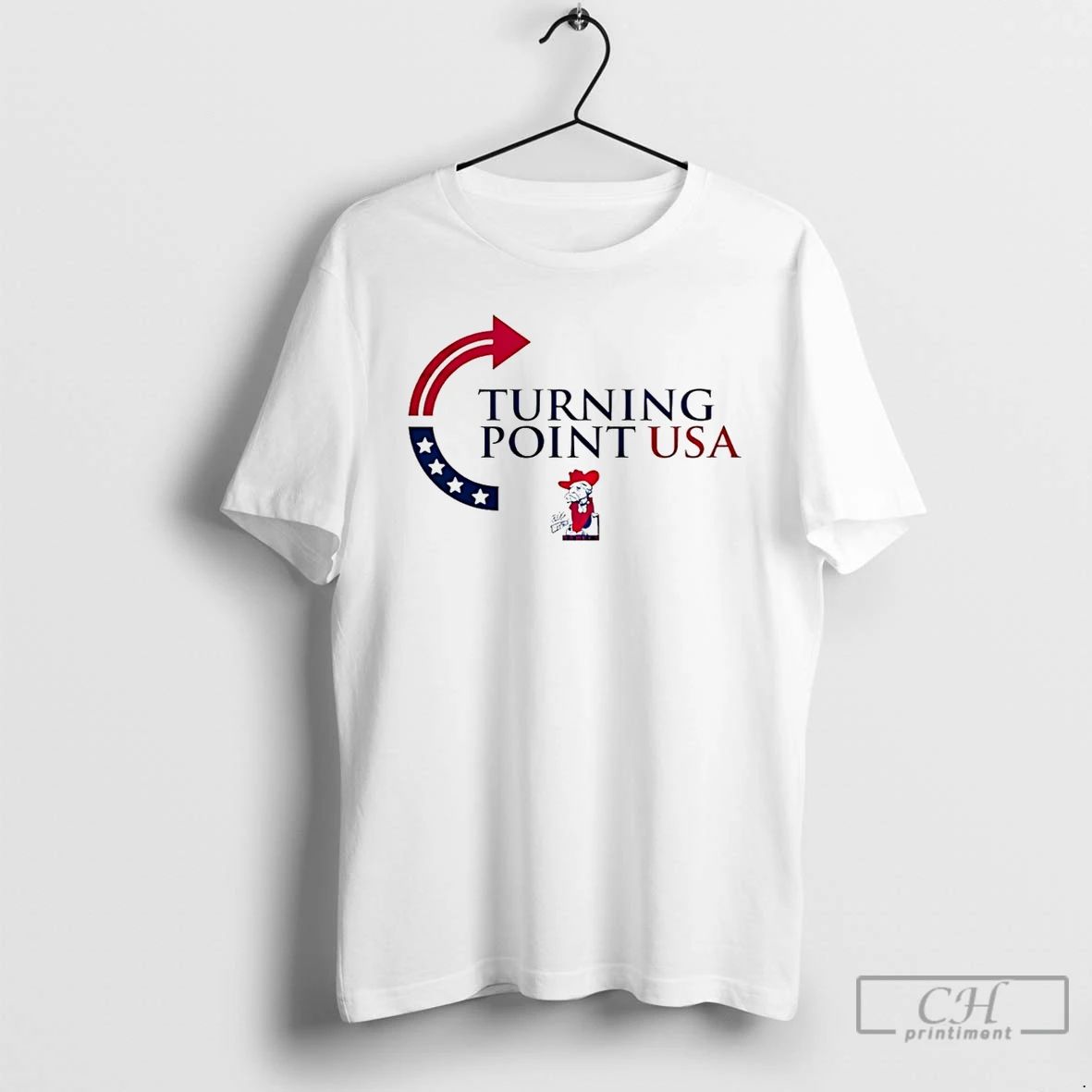 Classic Mississippi University X Turning Point Usa Logo 2025 T Shirts