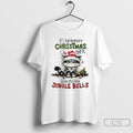 Classic Cat If I Had Anymore Christmas Spirit Id Be Shitting Jingle Bells T Shirts