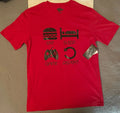Eat Sleep Game Repeat Funny Gamer Nerd Geek Gift Graphic T-shirt Med Brand New!