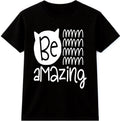 Motivational Quote T Shirt Be Amazing Inspirational Positive Mindset Graphic Tee