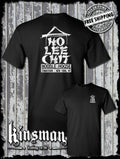 Ho Lee Chit Funny 2-Sided T-Shirt - Chinese Buffet Noodle House Adult Holy Sh*t