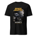 Space Skeptic Artemis II T-Shirt Lunar Flyby Mission Moon Film Set Humor Tee Fun