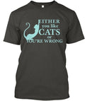 New Cats Rule - Cute Gift Idea T-Shirt Made in USA S-2XL