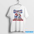 Luke Skywalker X New York Giants Big Blue Ny Tshirts Sweater