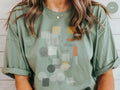 Abstract Geometric Boho Vintage Comfort Tee Soft Relaxed