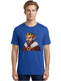 Elf-King-1 Mens Graphic Tee, 100% Cotton, Casual Summer Wear
