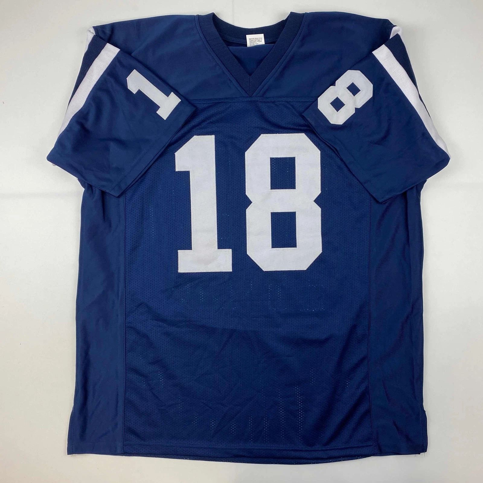 Archie Manning Ole M.iss Blue Reprint Jersey