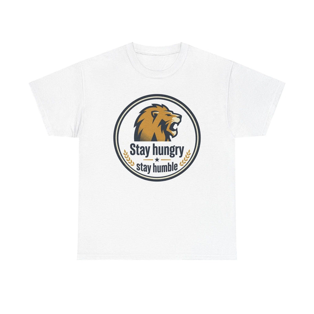 Roaring Lion 'Stay Hungry Stay Humble' Tee | Motivational Graphic Shirt