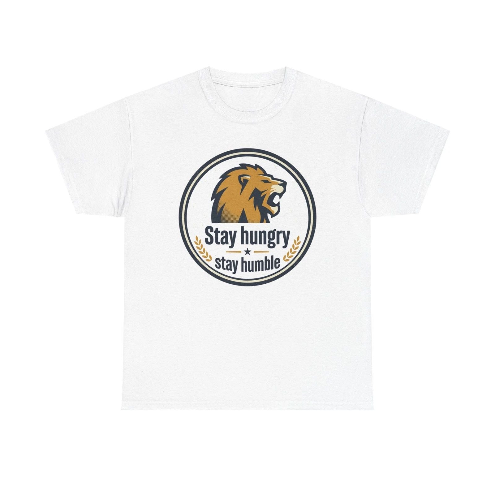 Roaring Lion 'Stay Hungry Stay Humble' Tee | Motivational Graphic Shirt