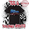 Ford ED Falcon Graffiti Series ~ Black Gildan Cotton Tee