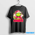 Grinch Hat Santa Kansas City Chiefs Merry Christmas Tshirts Sweater