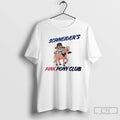 Classic Davis Schneider Toronto Blue Jays Schneiders Pink Pony Club T Shirts