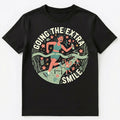 Go The Extra Smile Motivational Runner Design Unisex T-Shirt