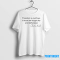 Justice For Charlie Kirk Freedom Is Not Free Tshirts Sweater