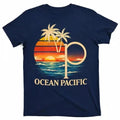 Ocean Pacific OP Surf Shirt, Vintage 80s Surf Tee, Retro Logo Graphic