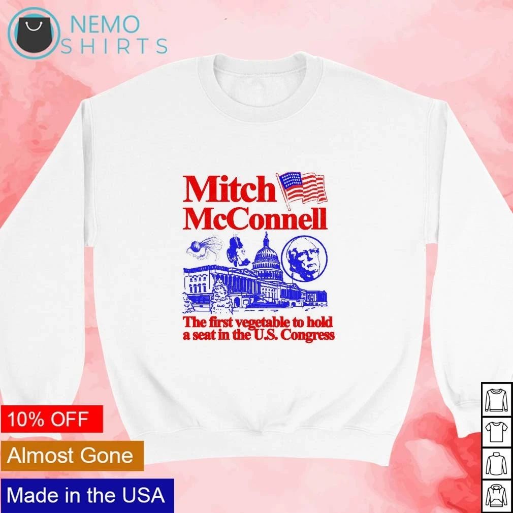 Mitch McConnell The First Vegetable to Hold a Seat in the US Congress shirt