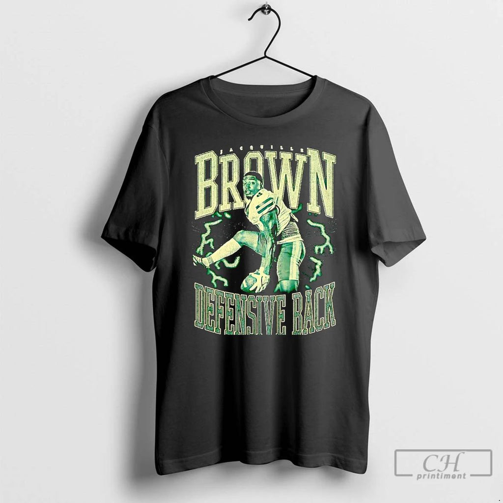 Premium Jacquille Brown Defensive Back Vintage Christmas T Shirts