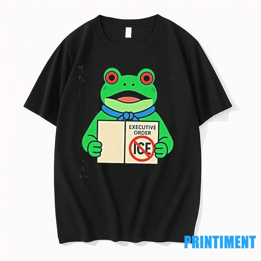 Portland Frog Protest Resist Executive Order Ice Tshirts Sweater