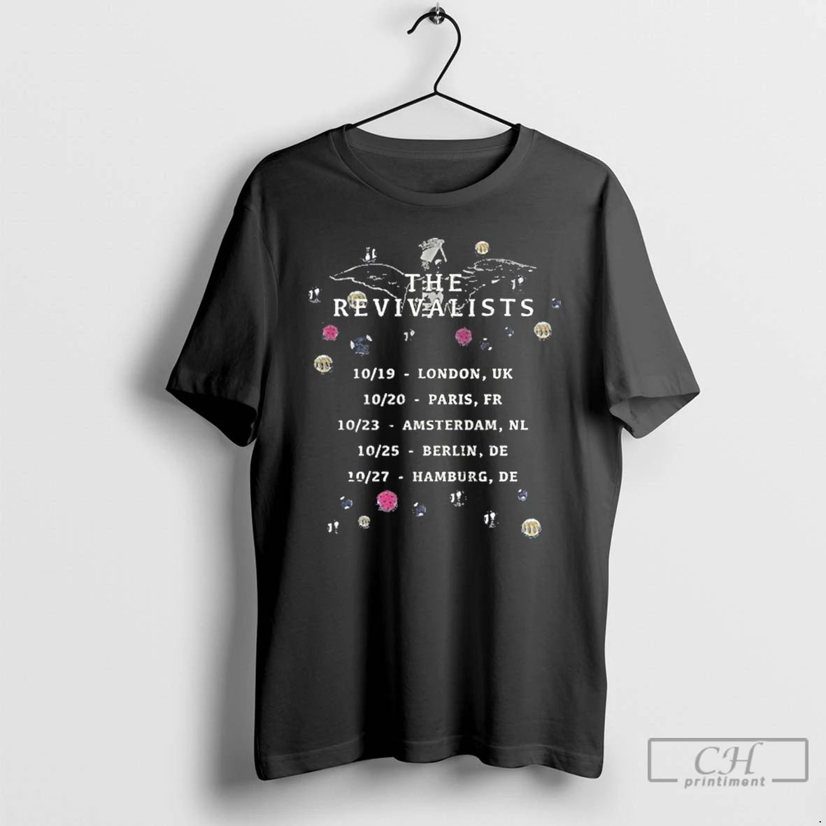 Premium The Revivalists Pour It Out Into The Night Tour 2025 T Shirts