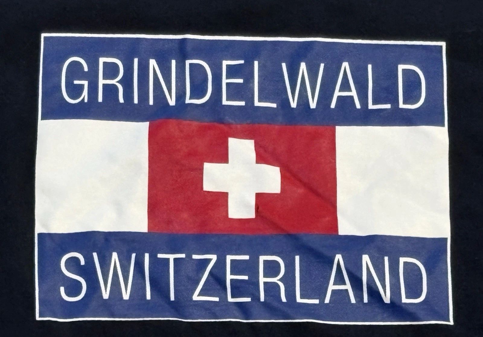 Grindelwald Switzerland Men’s M T-shirt Travel Trip Authentic Gift Tee