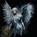 Gothic Guardian Angel Fantasy Goth Mens T-Shirt 100% Cotton