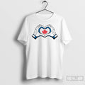 Classic Vladdy Wearing Canada Heart Hands T Shirts