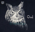 GREAT HORNED OWL--Birds Raptors Nature Science Discharge T shirt NEW S-2XL