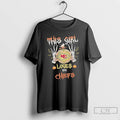 Classic This Girl Loves Her Kansas City Chiefs Skeleton Hands T Shirts