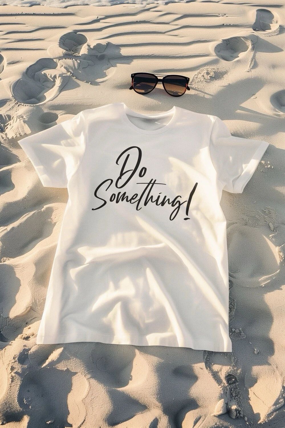 NEW LIMITED Edition Do Something Motivational Quote T-Shirt Unisex  L