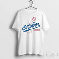 Classic October Los Angeles Postseason Logo T Shirts Hoodie Longsleeve