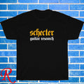 NewSchecter Guitar Research Logo Black/Grey/Navy/White Size S-5XL Unisex T-Shirt