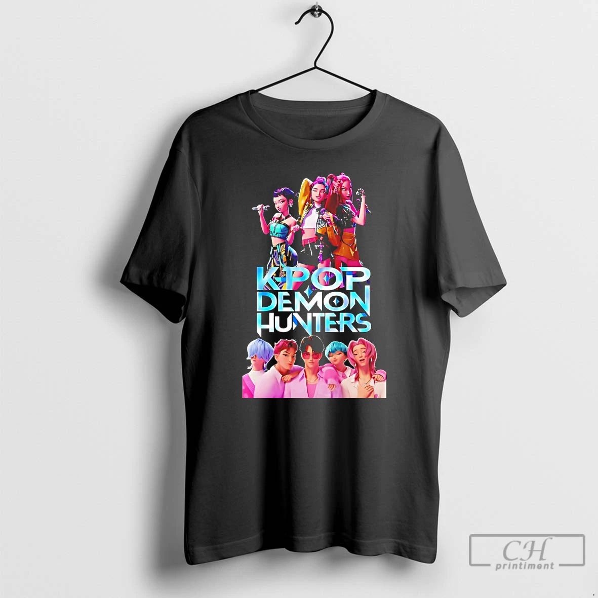 Classic K Pop Demon Hunters T Shirts