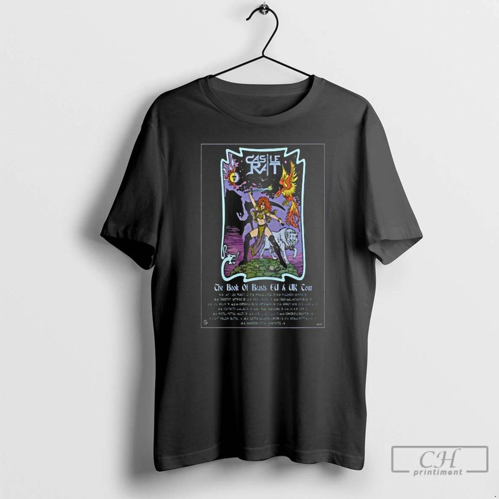 Classic Castle Rat The Book Of Beasts 2025 Eu Uk Tour T Shirts