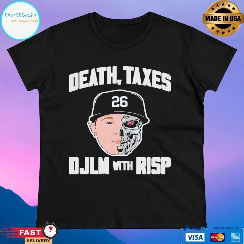 Death Taxes Djlm With Rips Terminator T-shirt