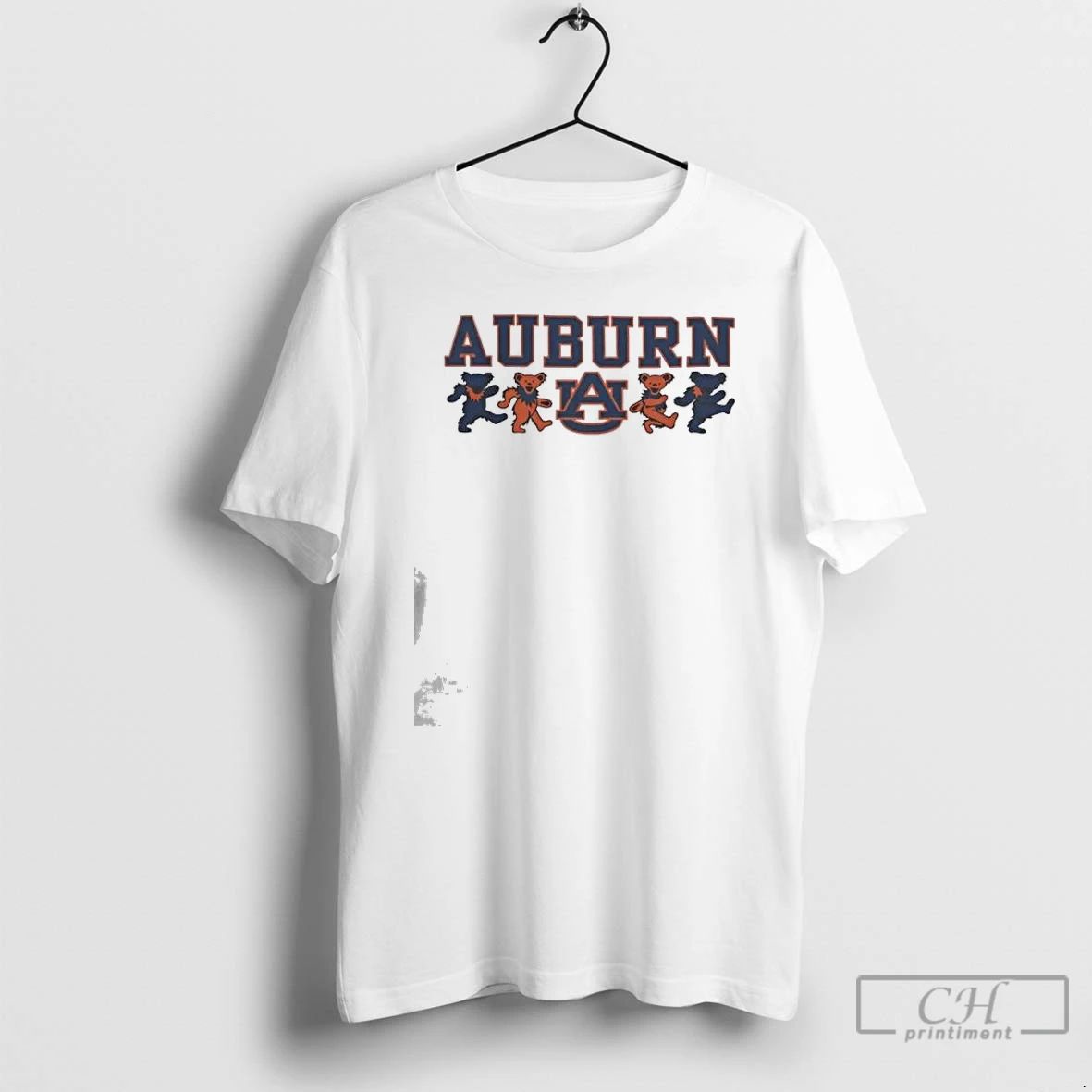 Classic Auburn Tigers X Grateful Dead Mascot Bears 2025 T Shirts