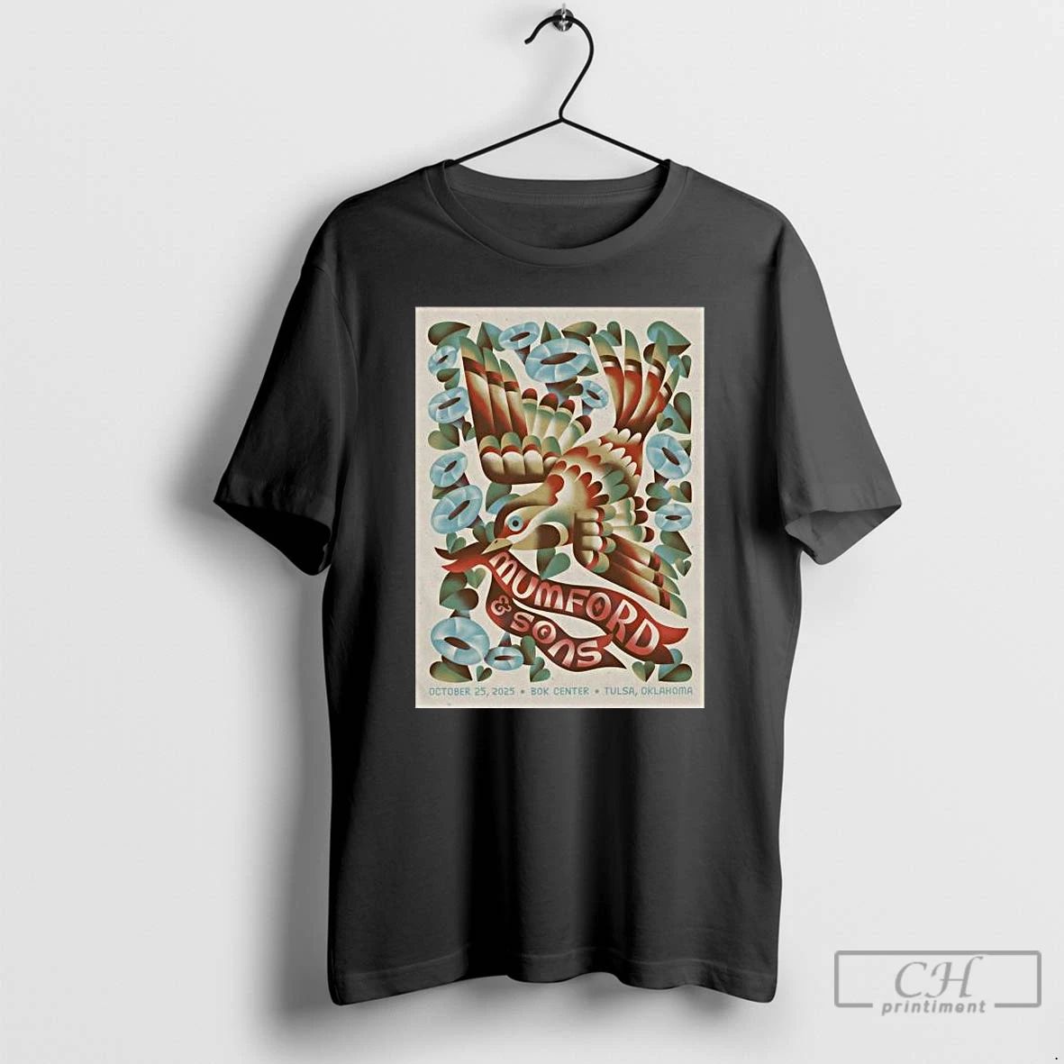 Classic Mumford And Sons October 25 2025 Tulsa Ok Long Sleve T Shirts