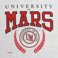 UNIVERSITY OF MARS--Solar System Space Science Astronomy College T shirt S-3X