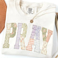 Patchwork Pray Comfort Colors Tee
