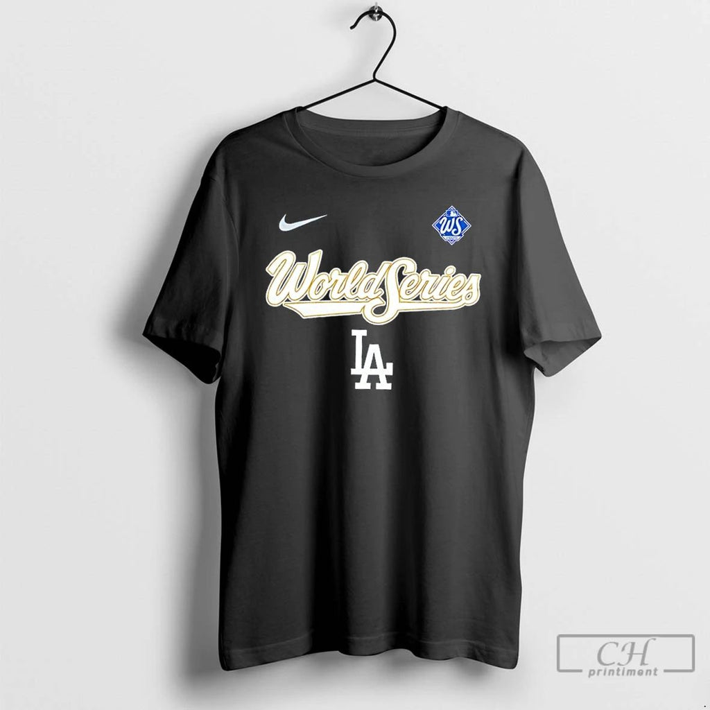 Classic 2025 World Series Los Angeles Dodgers Baseball 2 Sided T Shirts