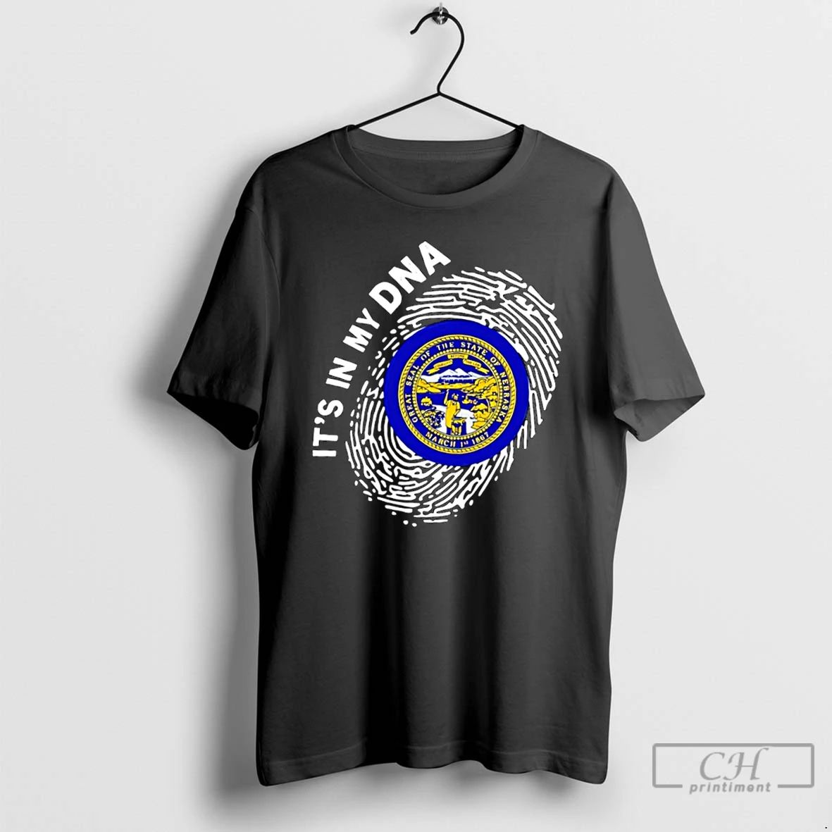 Classic Its In My Dna Great Seal Of The State Of Nebraska March 1867 Logo